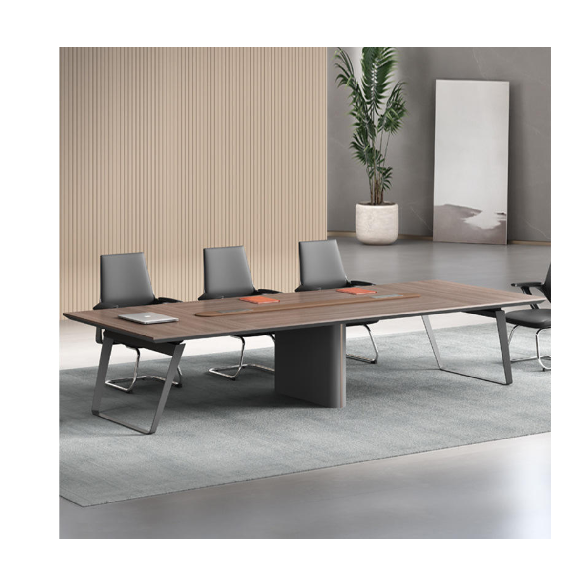 Conference Table with Panel Base